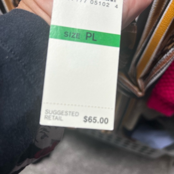 Ruby Rd. Brown and Yellow Patterned Blouse - Picture 4 of 4